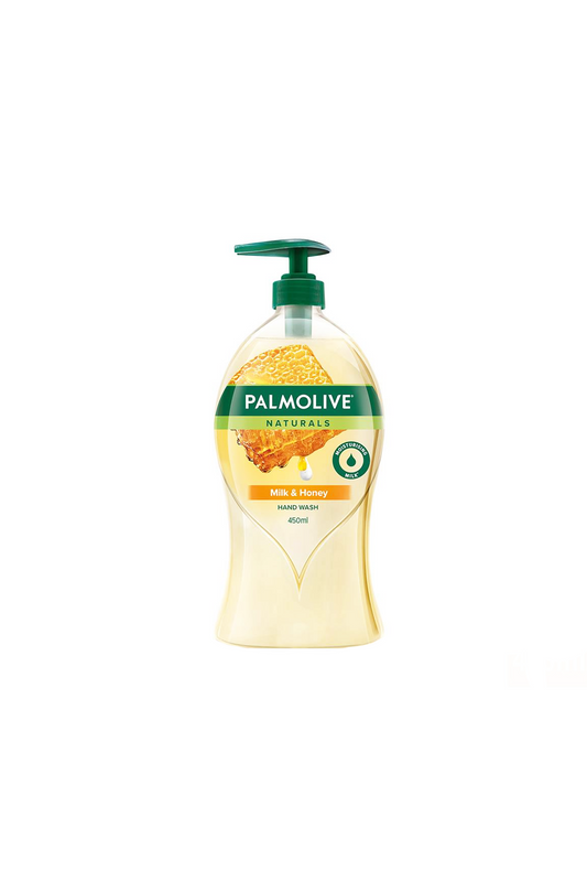 palmolive hand wash milk & honey 450ml pouch