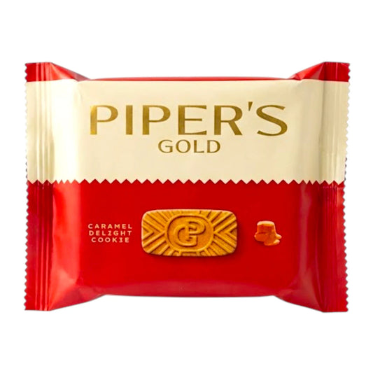 pipers gold caramel delight cookie 50g