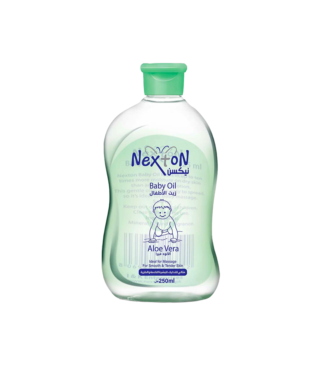 nexton baby oil aloe vera 250ml