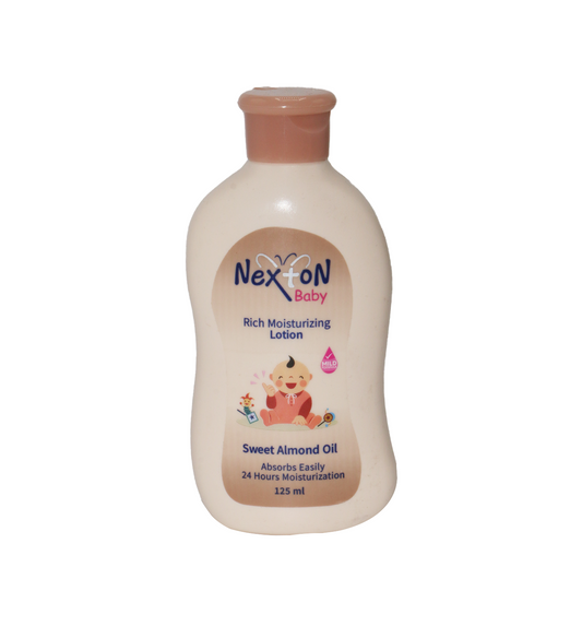 nexton baby lotion almond 125ml