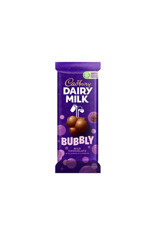 cadbury chocolate dairy milk bubbly 87g 500rs