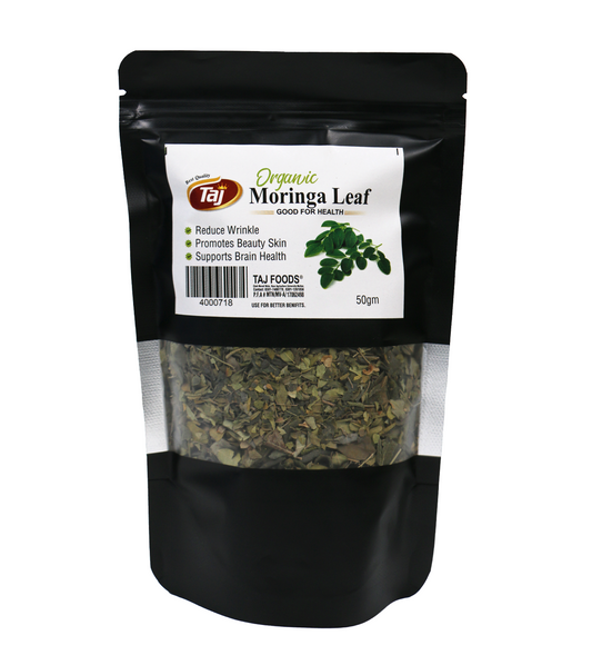 taj moringa leaf pouch 50g