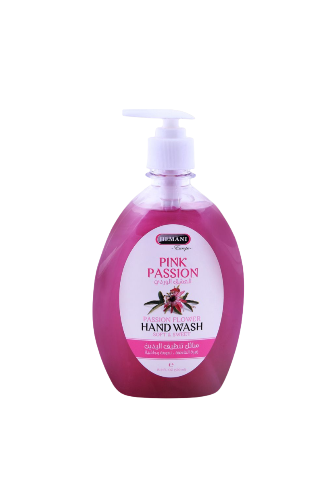 hemani hand wash pink passion 500ml