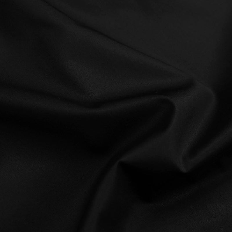 Men Unstitched Black Platinum String Fine Organic Cotton Fabric