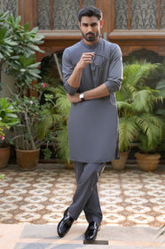 Blue Wash & Wear Kurta Pajama