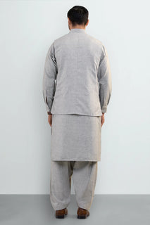 Light Green Shalwar Kameez with Waistcoat