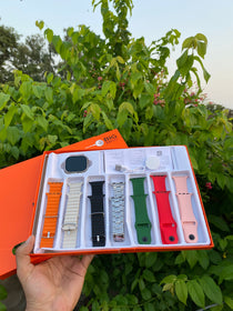 7 in 1 Ultra Watch | Free Earbuds